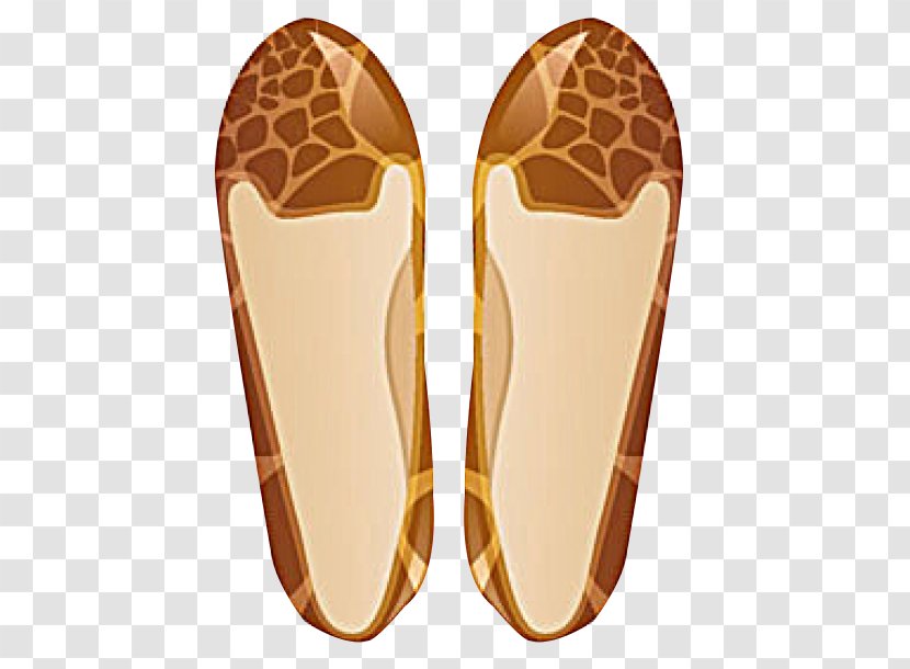 Slipper Light Shoe Flip-flops - Leopard Shoes Transparent PNG