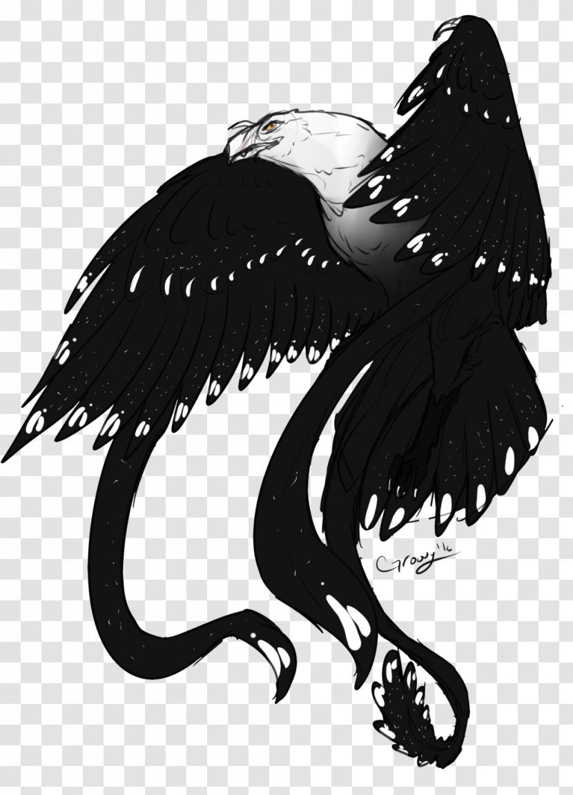 Bird Of Prey Legendary Creature Beak Feather - Wing Transparent PNG