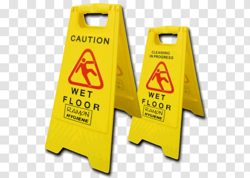 Wet Floor Sign Cleaning Warning - Commercial - Tools Transparent PNG