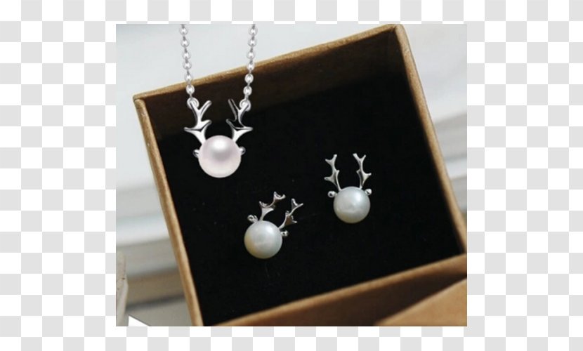 Earring Charms & Pendants Necklace Pearl - Fashion Accessory Transparent PNG