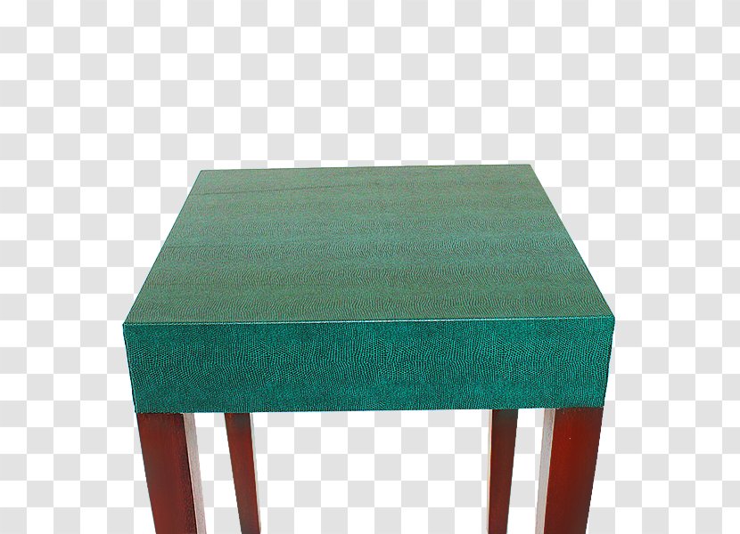 Rectangle Wood Stain - Turquoise - Bench Top View Transparent PNG