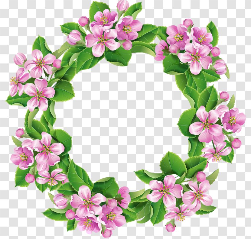 Flower Floral Design Wreath Paper Petal - Clip Transparent PNG