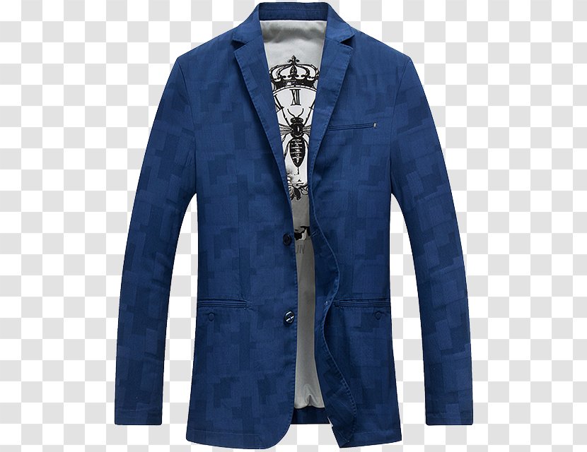 Spider Blue Crown Suit - Gentleman Transparent PNG