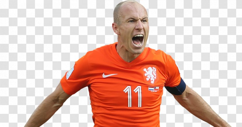 Shoulder Football Player - Arjen Robben Transparent PNG