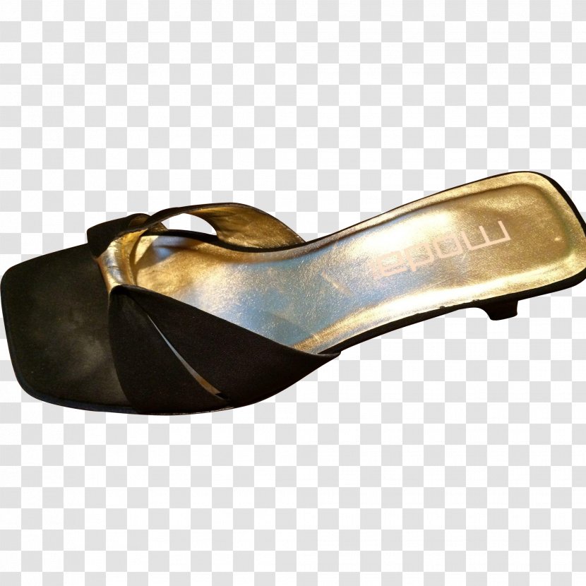 Porcelain Kitten Heel Sandal Shoe Bead - Footwear - Gold Shoes For Women Transparent PNG