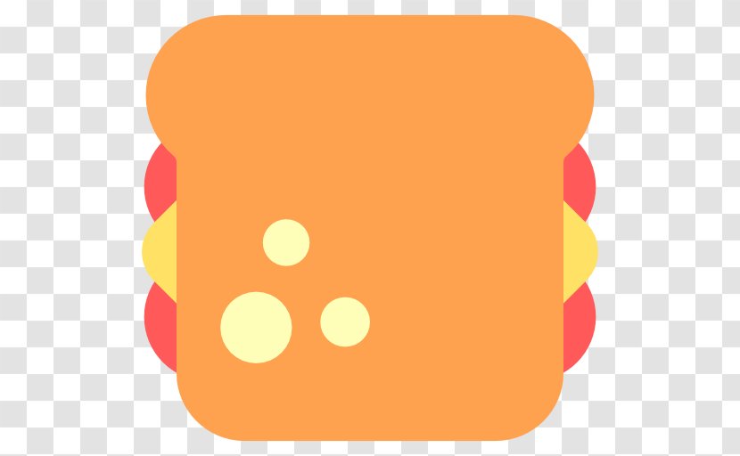 Hamburger Junk Food Sandwich - Orange - Sub Sandwiches Transparent PNG