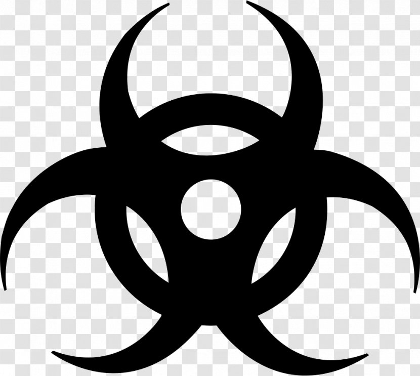 Biological Hazard Symbol Clip Art - Sign Transparent PNG