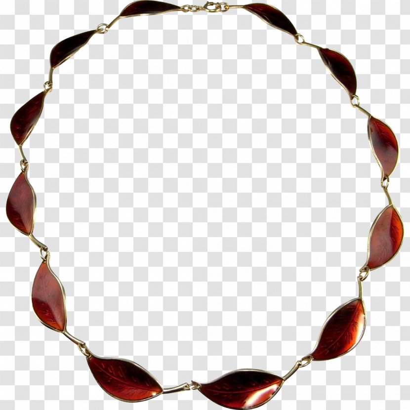Necklace Bead Amber - Jewellery Transparent PNG