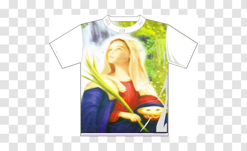 13 December Saint Lucy's Day Santa Luzia T-shirt - Flower Transparent PNG