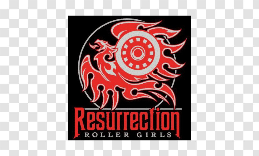 Resurrection Roller Girls Derby Women's Flat Track Association North Bay Logo - Emblem Transparent PNG