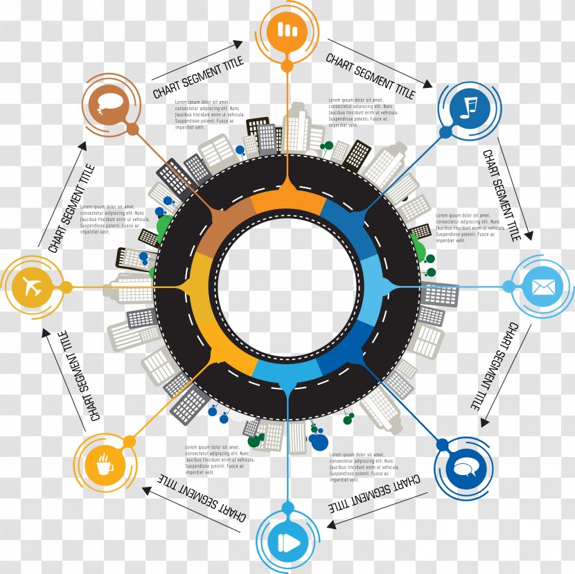 Infographic Graphic Design Illustration - Technology - Business Analysis Chart Transparent PNG