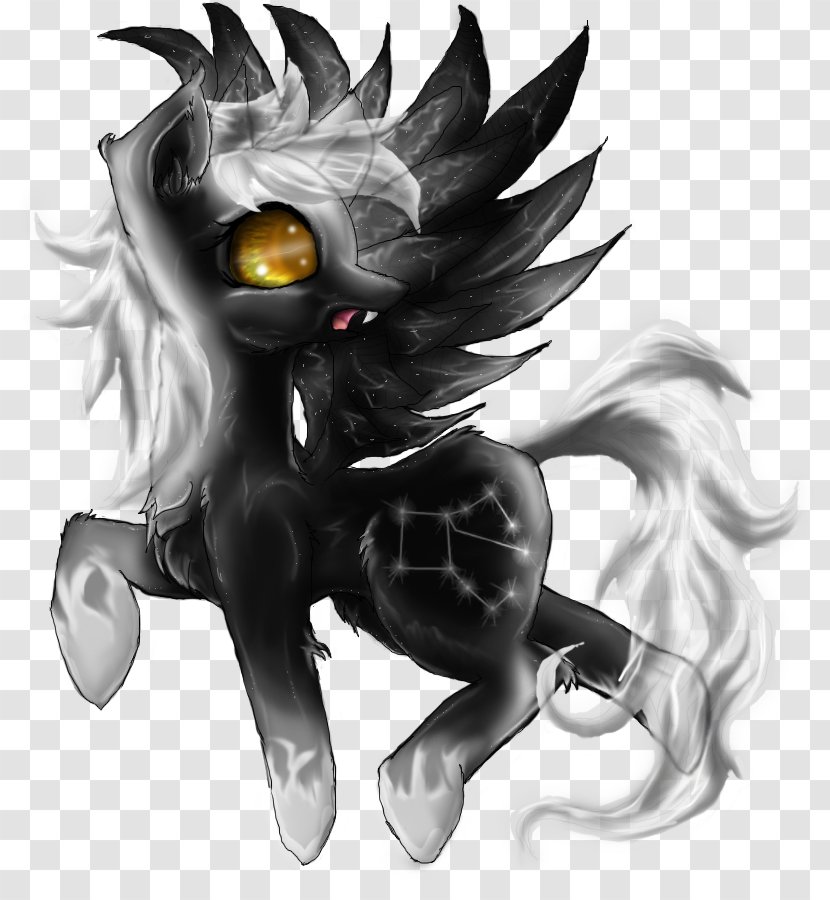 Horse Demon Illustration Mammal Animal - Fictional Character Transparent PNG