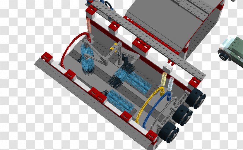 City Car Pressure Washers Wash Lego - Kit - Tunnel Transparent PNG