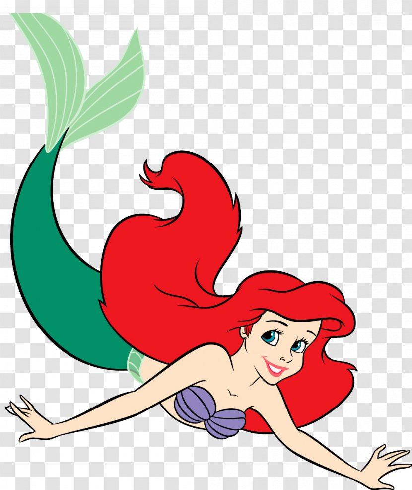 Ariel The Little Mermaid T-shirt Cartoon - Watercolor Transparent PNG