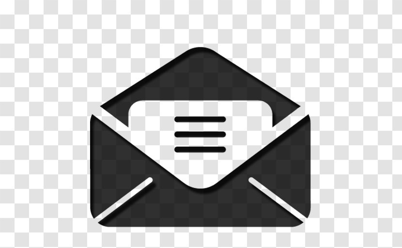 Email Icon - Bounce Address - Black Transparent PNG