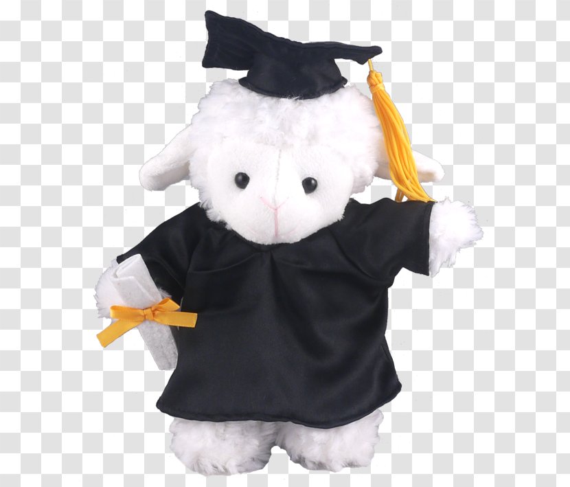 Stuffed Animals & Cuddly Toys Graduation Ceremony Academic Dress Square Cap Plush - Heart - Gown Transparent PNG