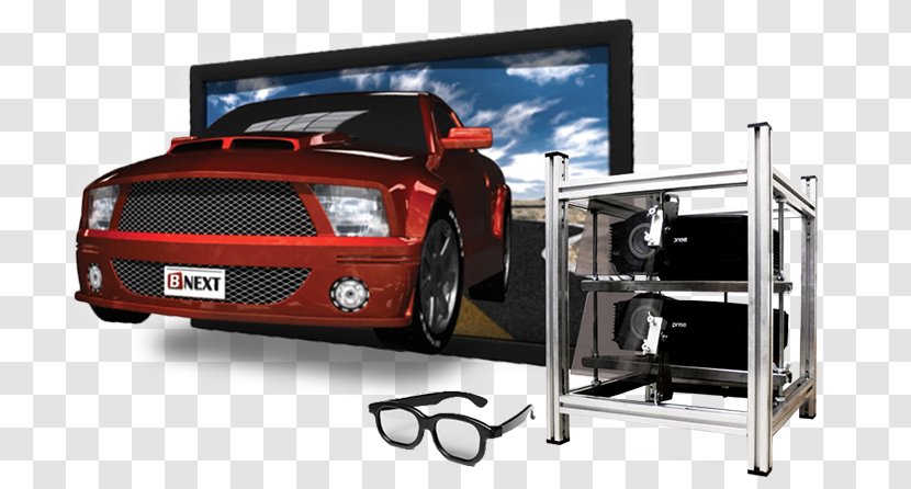 Polarized 3D System Film Three-dimensional Space Anaglyph Cinema - Vehicle Door - 3d Transparent PNG