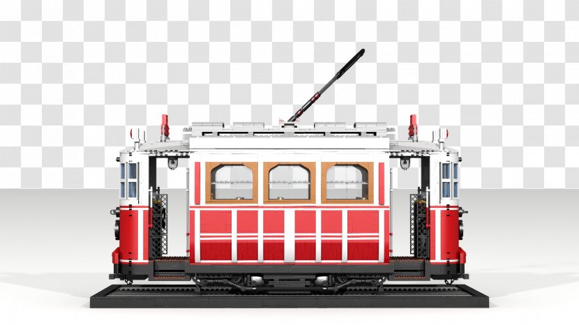 Lego Creator Istanbul Tram Architecture Technic - Vehicle Transparent PNG