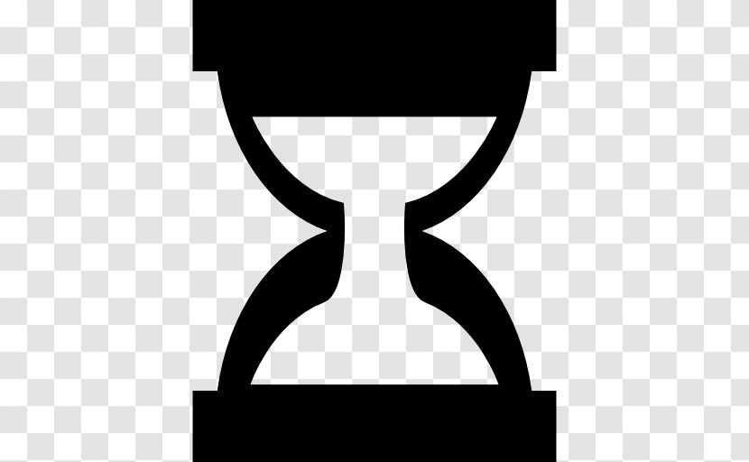 Hourglass Clip Art - Monochrome Transparent PNG