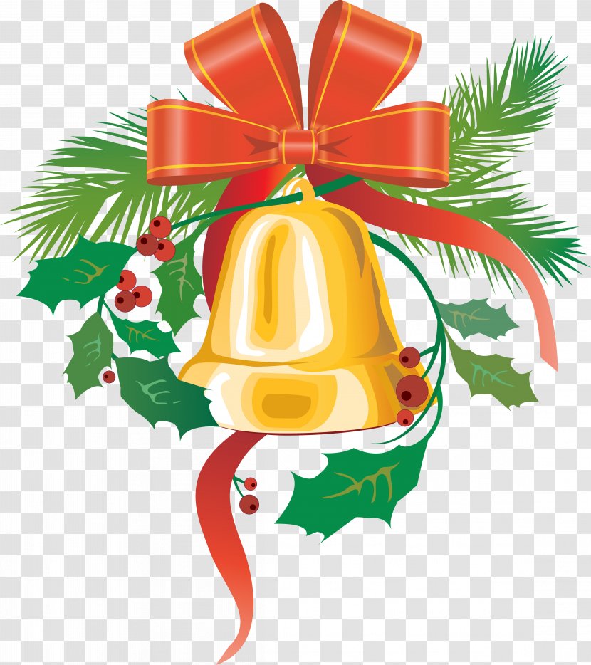 Christmas New Year Las Posadas Clip Art - S Day - Bell Transparent PNG