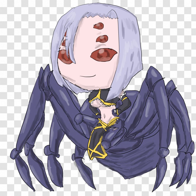 Clip Art Illustration Cartoon Legendary Creature Costume - Frame - Monster Musume Spider Transparent PNG
