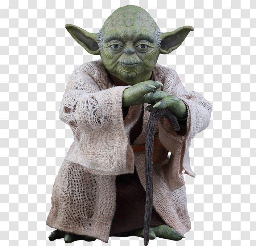 Yoda Luke Skywalker Action & Toy Figures Hot Toys Limited Jedi - Fictional Character - Star Wars Transparent PNG
