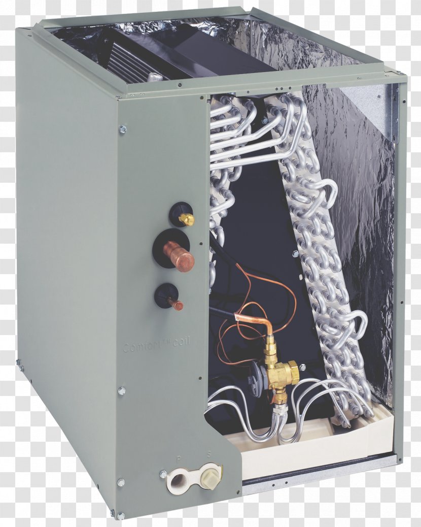 Furnace HVAC Air Conditioning Trane Evaporator - Hvac - Machine Transparent PNG