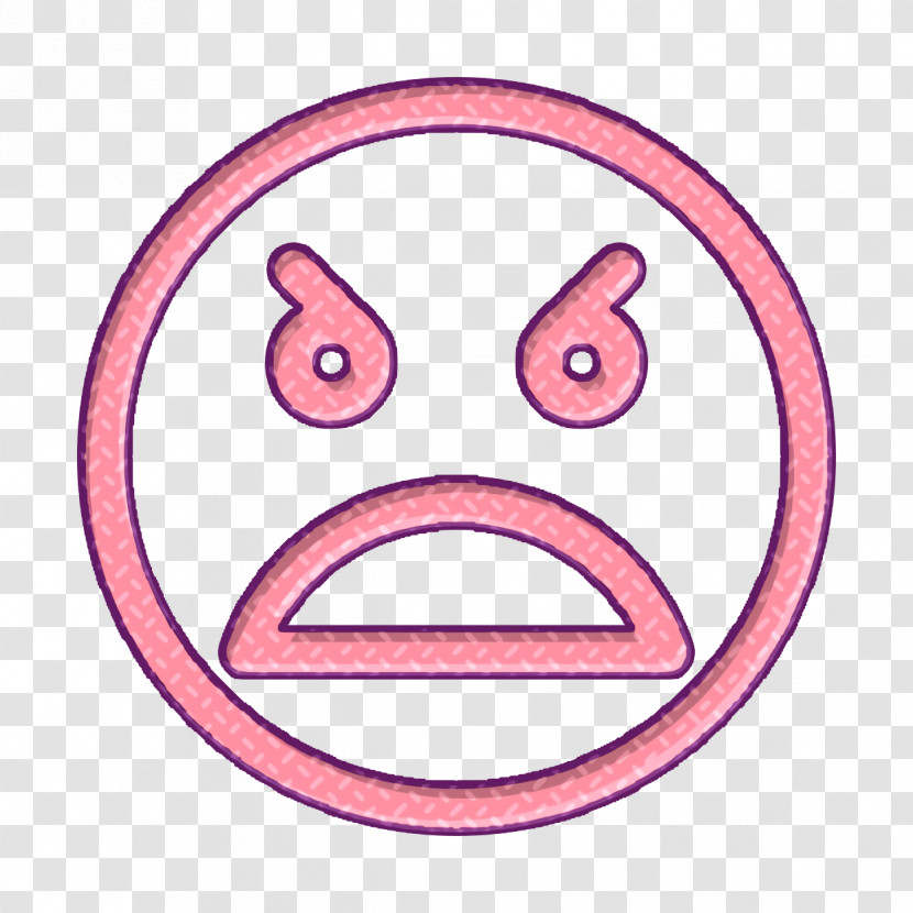 Emoji Icon Smiley And People Icon Angry Icon Transparent PNG