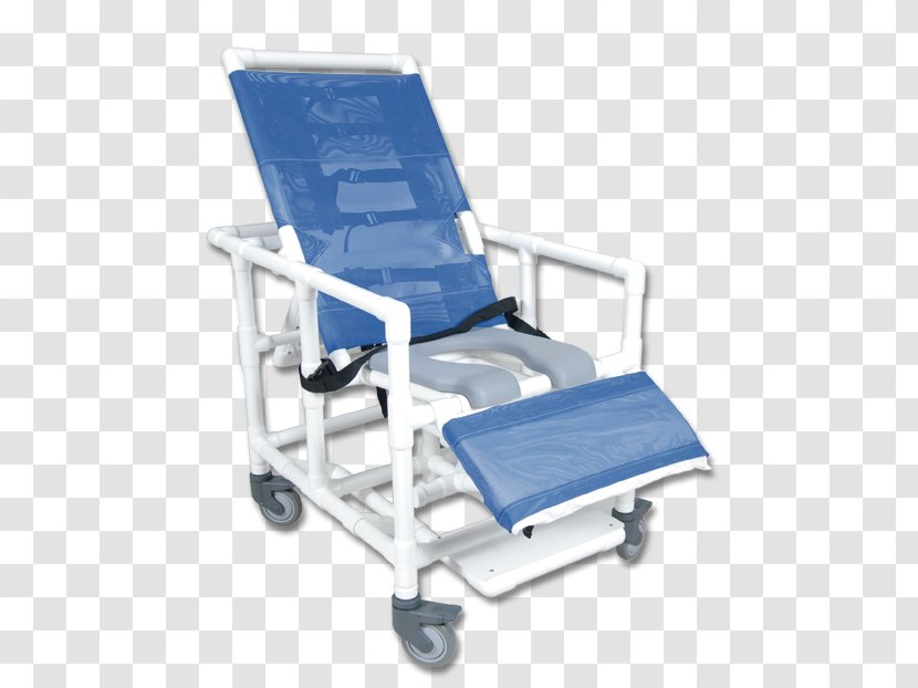 Recliner Commode Chair Shower - Sling Transparent PNG