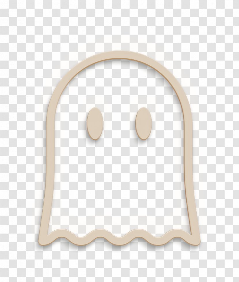 Ghost Icon Halloween - Nose - Smile Transparent PNG