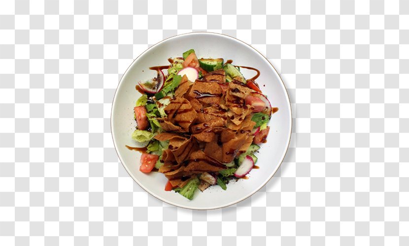 Twice-cooked Pork Dolma Falafel Thai Cuisine Vegetarian - Side Dish - Greek Salad Transparent PNG