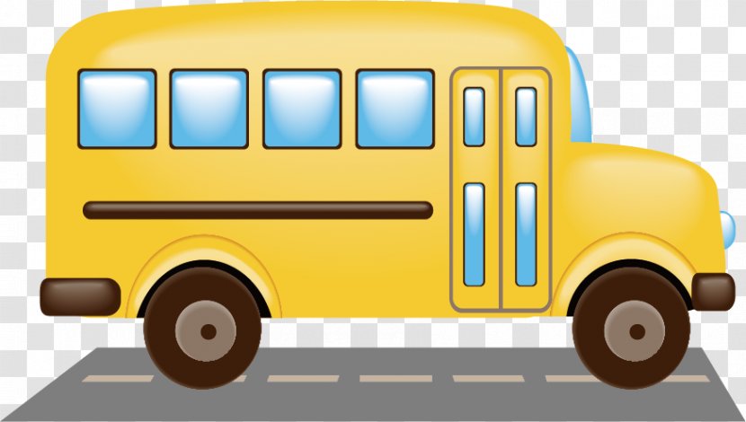 School Bus Clip Art - Number - Car Transparent PNG