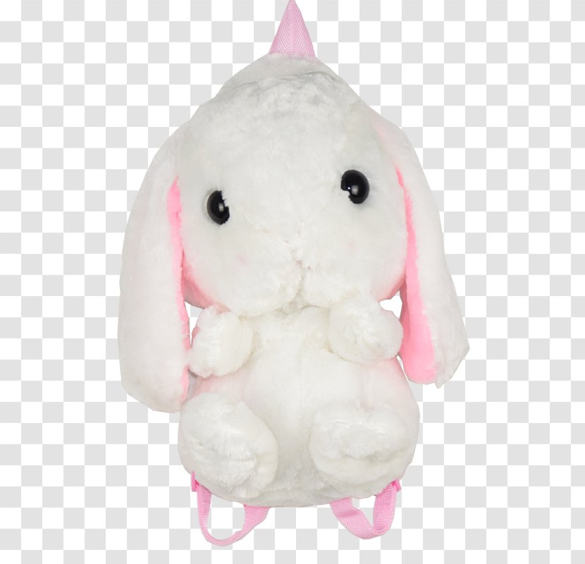 Rabbit Plush Easter Bunny Backpack Stuffed Animals & Cuddly Toys - Textile Transparent PNG
