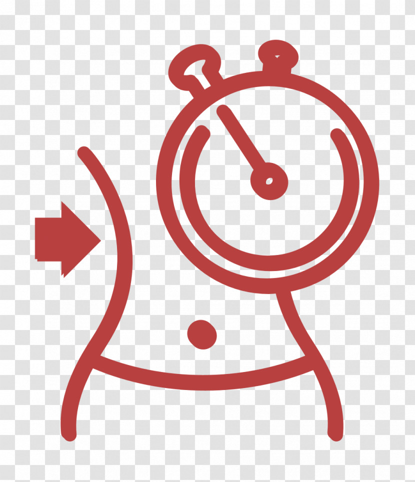 Gymnasticons Icon Icon Slim Body With Timer Icon Transparent PNG