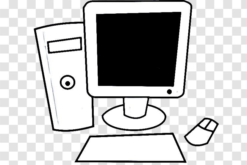 Output Device Computer Monitor Accessory Technology Line Art - Personal - Electronic Transparent PNG