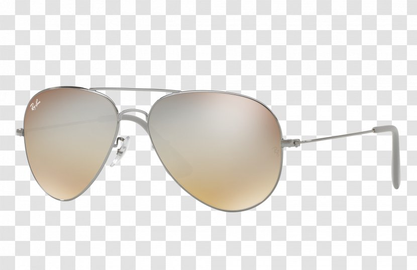 Ray-Ban Aviator Sunglasses Mirrored Lens - Ray Ban Transparent PNG