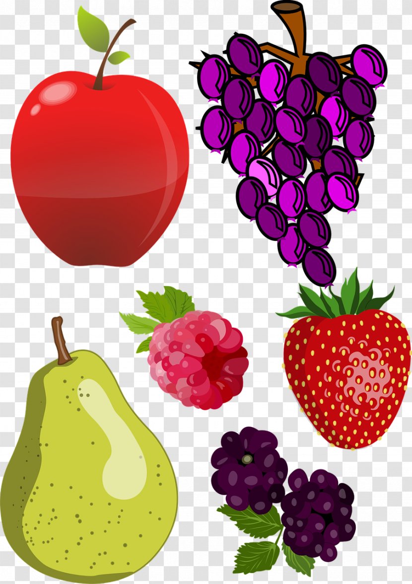 Strawberry Fruit Food Clip Art - Group - Vegetable Transparent PNG