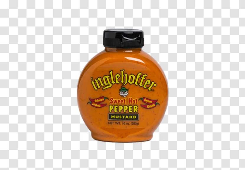 Sauce Inglehoffer Original Stone Ground Mustard 10 Oz Condiment Chili Pepper - Bell - Tabasco Peppers Fresh Transparent PNG