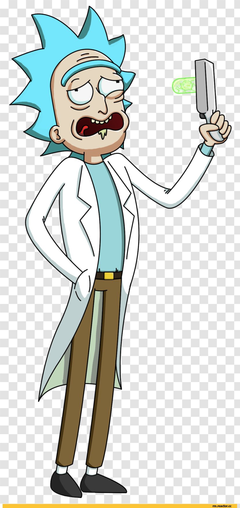 Rick Sanchez Morty Smith Art Drawing Human - And Fan Transparent PNG