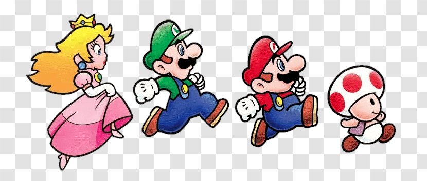 Super Mario Bros. 2 Princess Peach Luigi - Flower - Brothers Run Transparent PNG