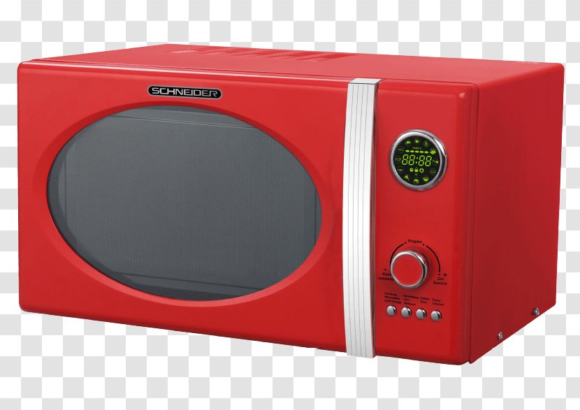 Barbecue Microwave Ovens Kitchen Schneider MW 720 FR Rood Transparent PNG
