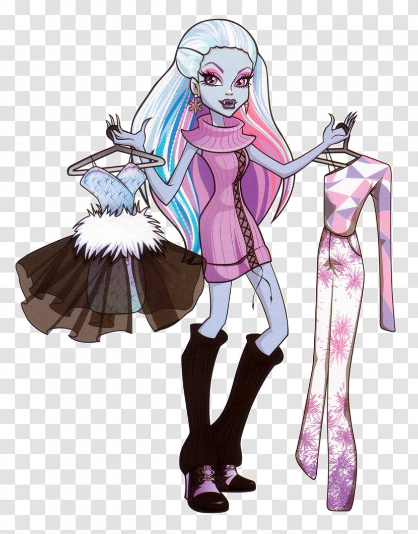 Monster High Clawdeen Wolf Doll Abbey Bominable - Flower Transparent PNG