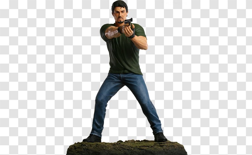 Barney Ross Figurine The Expendables Statue Action Film - Escape Plan - Sylvester Stallone Harry Potter Transparent PNG