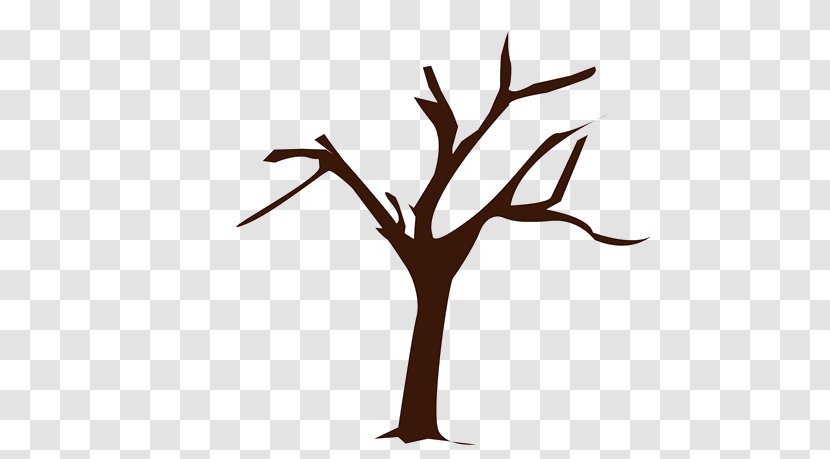 Tree Branch Drawing Clip Art - Bark - Silhouette Transparent PNG