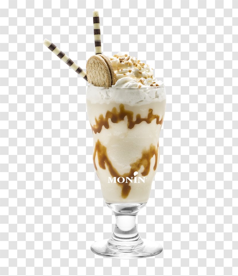 Sundae Milkshake Ice Cream Dame Blanche Caramel Corn - Parfait Transparent PNG