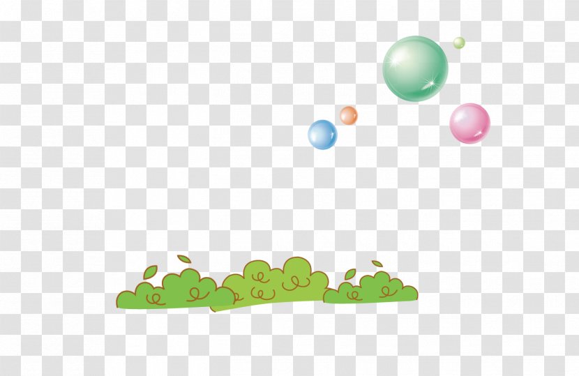 Green Computer Pattern - Cartoon Tree Transparent PNG