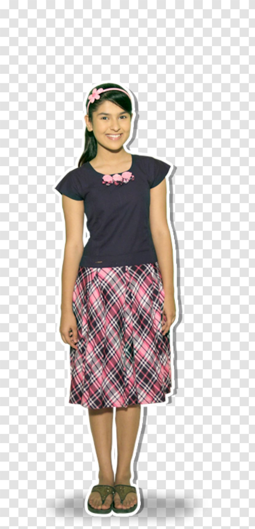 Tartan Kilt Full Plaid Skirt Dress - Frame - Chasma Transparent PNG