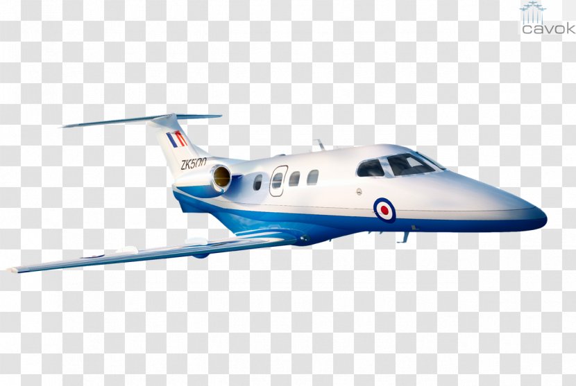 Embraer Phenom 100 300 Aircraft UK Military Flying Training System - Model Transparent PNG
