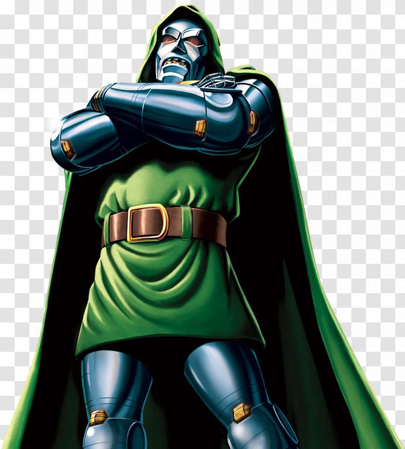 Superhero Movie Marvel Cinematic Universe Villain - Action Figure - Doctor Doom Transparent PNG