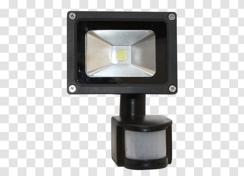 Floodlight Lighting Light Fixture Motion Sensors Transparent PNG